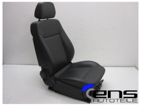 Opel Zafira B Beifahrersitz Kunstleder schwarz vorne rechts