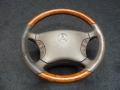 Mercedes CL C215 W215 Lederlenkrad Holzlenkrad Multifunktion