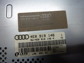 Audi A8 4E D3 Steuergerät TV Tuner 4E0910146C