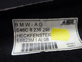 BMW E46 Cabrio Verkleidung Heckfenster Verdeckkasten 8236295