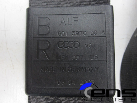Audi A8 D3 4E Sicherheitsgurt vorne rechts mit Gurtsteller schwarz 4E1857706