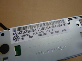VW Passat 3C B6 CD Wechsler 6-Fach 3C0035110A