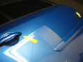 VW Touran 1T 03-06 Tür hinten rechts Original Getönte Scheibe LA5X Blau