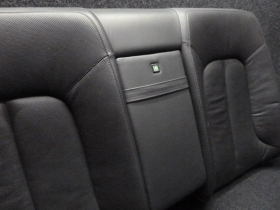 Mercedes CL C215 W215 Leder Rücksitzbank Rückenlehne