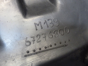 Maserati Quattroporte V M139 Abdeckung Wasserkasten Scheibenwischermotor vorne 67276800