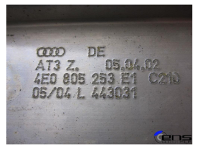 Audi A8 D3 4E 02-05 Domstreme Querstreme Verstärkung 4E0805253E