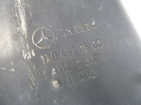 Mercedes SLK R170 200 Kompressor Auspuff Schalldämpfer 1704910500