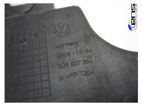 VW Phaeton 3D Führung Halterung Stoßstange hinten Befestigungsleiste 3D5807364