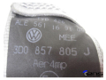 VW Phaeton 3D Sicherheitsgurt hinten links 3D0857805J Gurt Gurtstraffer grau