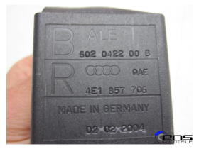 Audi A8 D3 4E Gurt Sicherheitsgurt vorne rechts 4E1857706 Indigoblau/dunkelblau