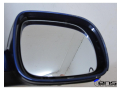 Seat Arosa 6H Außenspiegel vorne rechts manuell Seitenspiegel Blau LS5N defeckt