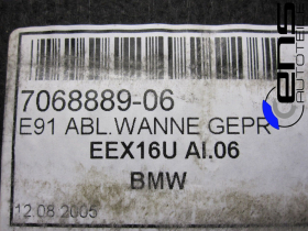 BMW E91 Touring Kombi Laderaumwanne Kofferraumwanne Ablageschale 7068889 6958378