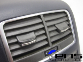 Audi A6 4F Mittelkonsole Getränkehalter Luftdüse hinten indigoblau