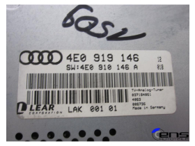 Audi A8 D3 4E Steuergerät TV Tuner Receiver Analog  4E0919146