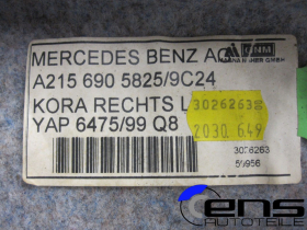 Mercedes CL C215 W215 Verkleidung Abdeckung Kofferraum rechts A2156905825