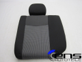 Seat Ibiza 6L 3-Türer Sitz Rücksitz Rückenlehne hinten links Stoff schwarz grau