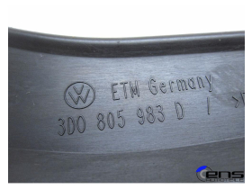 VW Phaeton 3D 5,0 V10 TDI AJS Motorabdeckung mitte 3D0805983D Verkleidung Blende