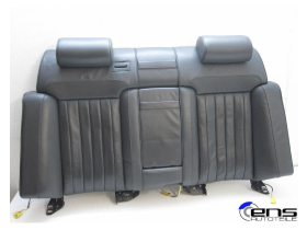 VW Phaeton 3D Rücksitzbank Rückenlehne Leder anthrazit 5-Sitzer inkl Airbags