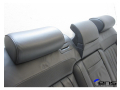 VW Phaeton 3D Rücksitzbank Rückenlehne Leder anthrazit 5-Sitzer inkl Airbags