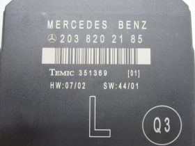 Mercedes C-Klasse W203 Türsteuergerät Türmodul hinten links 2038202185