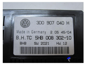 VW Phaeton 3D Steuergerät Modul Klimaanlage 3D0907040H Klimasteuerung