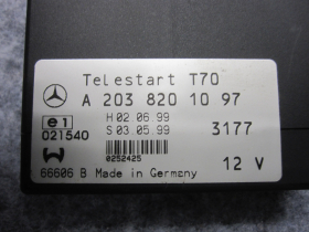 Mercedes C-Klasse W203 Steuergerät Standheizung Telestart A2038201097