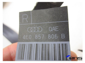 Audi A8 D3 4E  Sicherheitsgurt Gurtstraffer hinten rechts 4E0857806B  dunkelblau