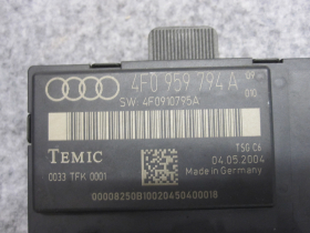 Audi A6 4F Türsteuergerät hinten rechts Temic 4F0959794A