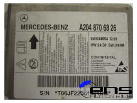 Mercedes S204 W204 Airbagsteuergerät Modul A2048706826