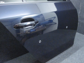 BMW E61 Touring Tür hinten rechts 416 carbonschwarz