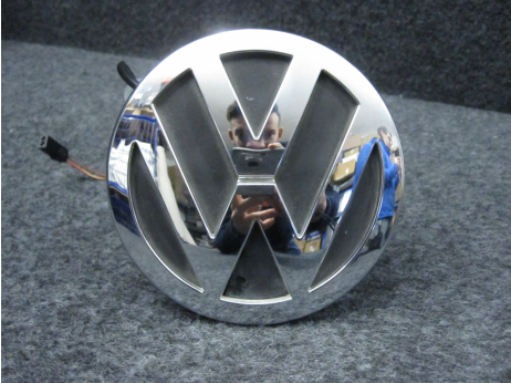 VW Phaeton 3D Taster Öffner Heckklappe Chrome VW Zeichen 3D5827601B