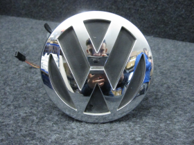 VW Phaeton 3D Taster Öffner Heckklappe Chrome VW Zeichen